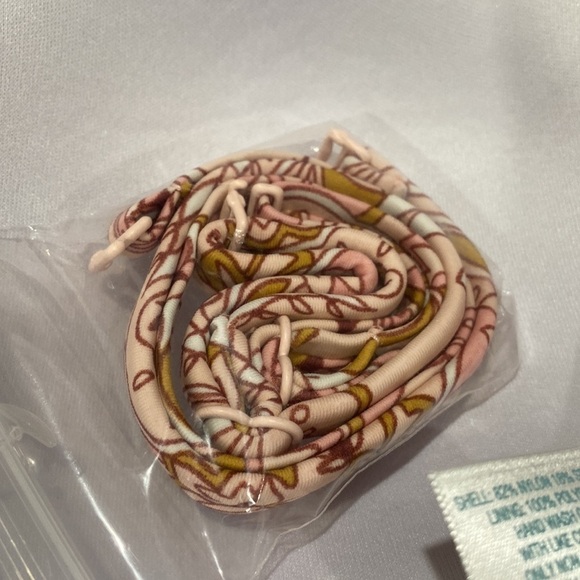 Kona Sol bikini top Pink paisley floral boho NWT - Picture 6 of 6